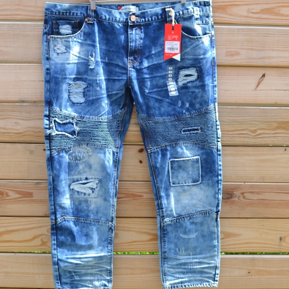 denim house biker jeans